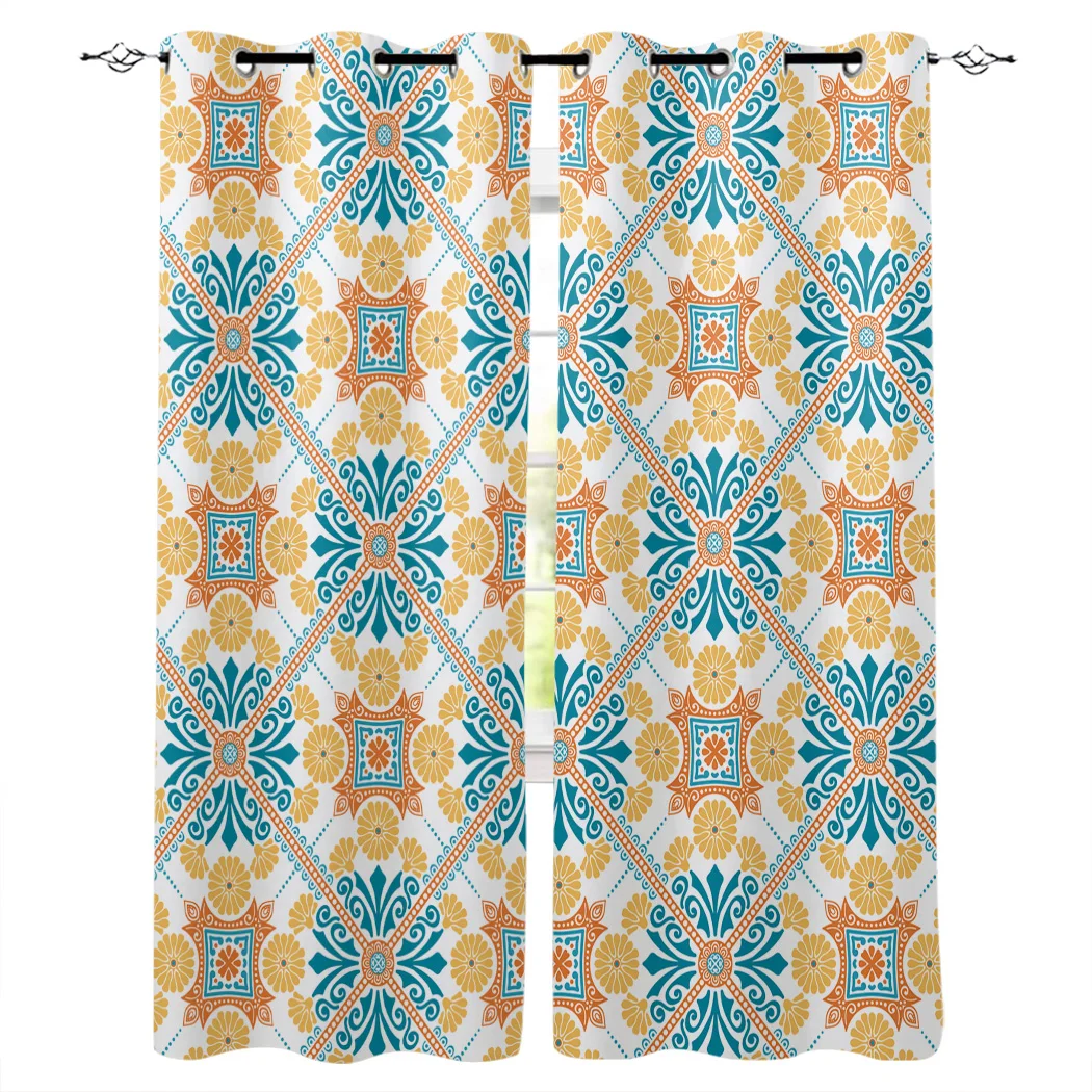 

Classic Gorgeous Decorative Patterns Curtains Window Living Room Curtains Kitchen Indoor Window High Blackout Curtain Thick
