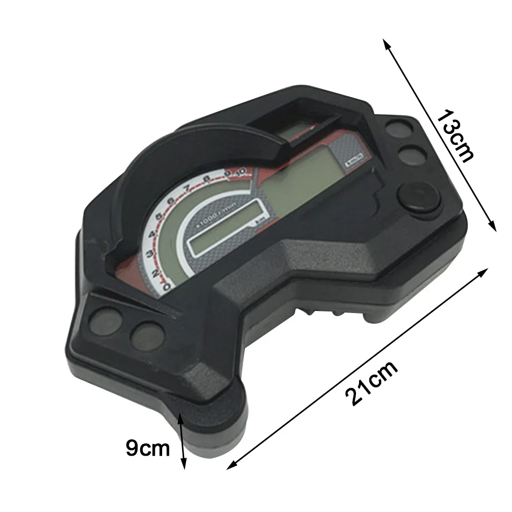 ABS универсальный цифровой легко установить водонепроницаемый мотоцикл ЖК-экран Замена Электрический счетчик спидометр для Yamaha FZ16