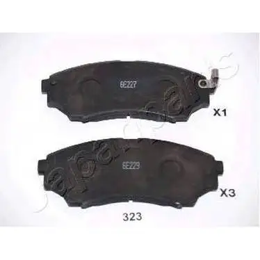 Колодки тормозные FORD RANGER 99-/MAZDA B-SERIE 99- /BT-50 06- п