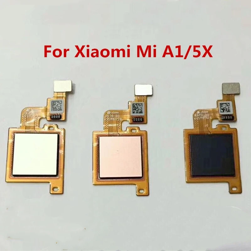 

For Xiaomi Mi A1 / 5X Fingerprint Sensor Touch ID For MiA1 Mi5X Home Return Keys Menu Button Flex Cable Replacement Spare Parts