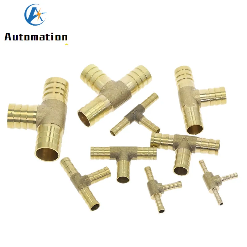 6mm Dia T Shaped 3 Way Hose Barb Fittings Pipe Tube Connecting Connectors 4pcs 604267449017 