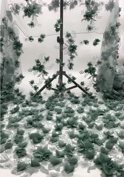 

Embroidered Net Fabric with beads With super Quality Cyndi-59.2803 African Tulle Lace Fabric For party Dress