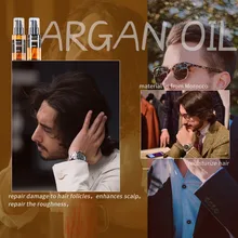 60 мл Pro Мужской марокканский аргановый масляный кондиционер+ крем для волос+ гребень для волос Серия по уходу за волосами