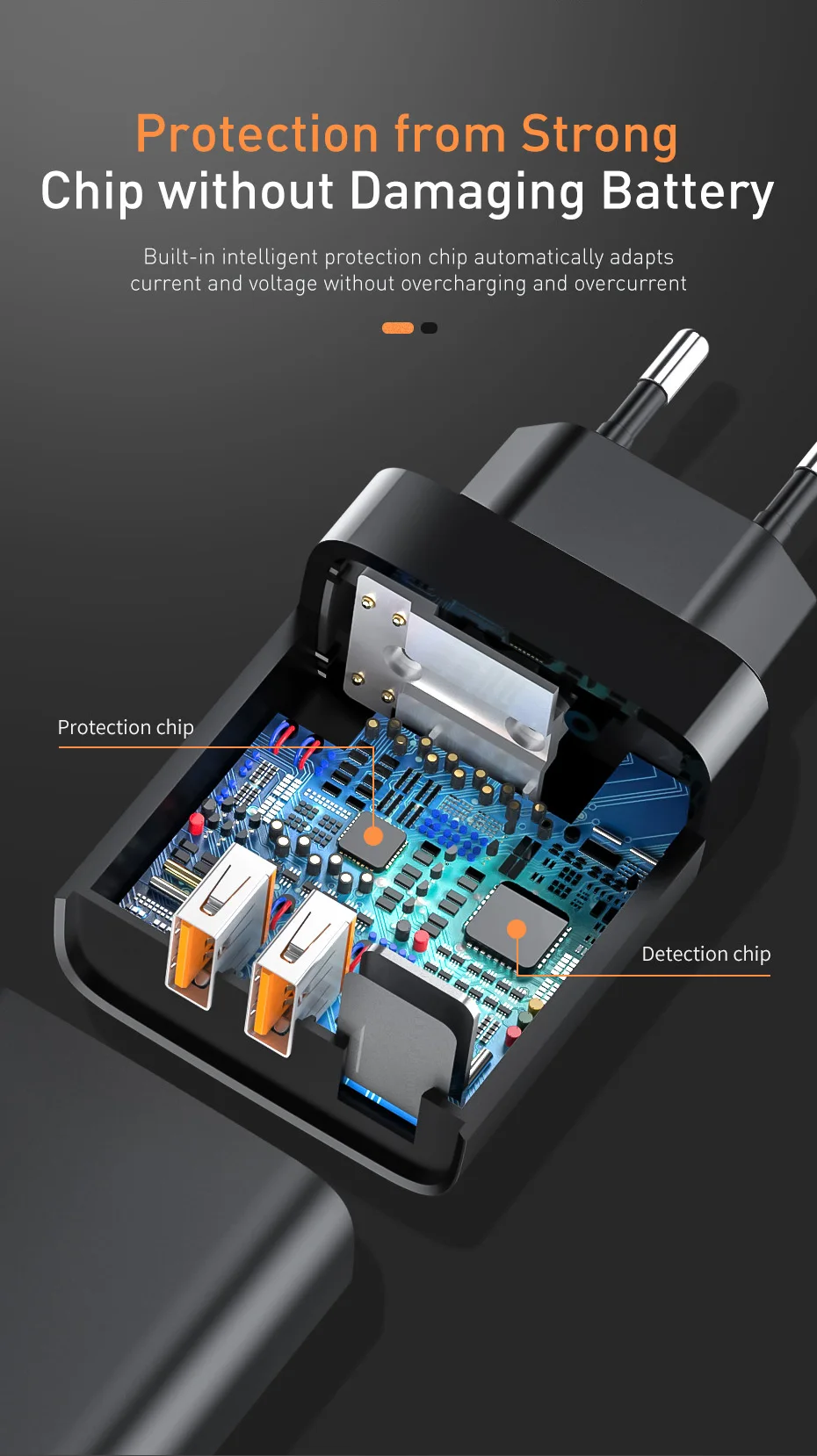 Baseus Quick Charge 3,0 USB зарядное устройство для iPhone 11 Pro Max Xs samsung мобильный телефон 18 Вт PD3.0 PD QC3.0 QC usb type C быстрое зарядное устройство