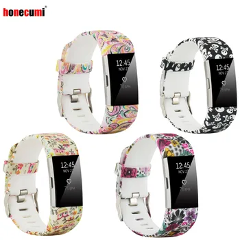 

Honecumi Replacement Bands For Fit bit Bands Charge 2 Colorful Wristbands Smartwatch Accessories For Fitbit Charge 2 Bracelet