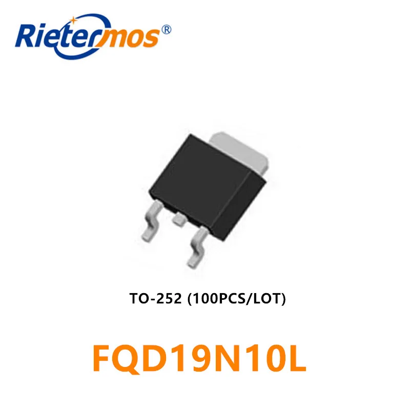 100 шт. FQD19N10L TO252 FQD19N10 D19N10L 19N10 SMD высокое качество