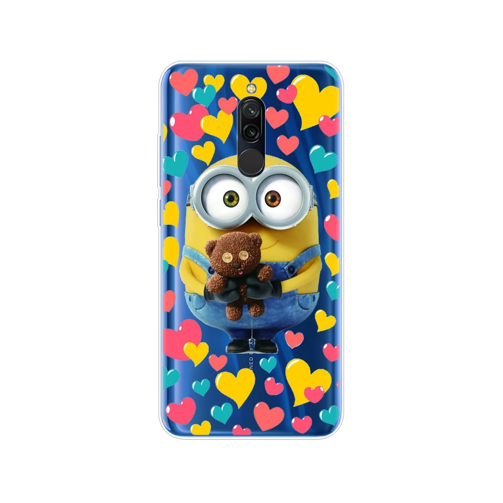 34653 Чехол для xiaomi redmi 8, чехол s, Мягкий ТПУ силиконовый чехол для redmi 8, бампер hongmi 8, бампер Copa, полностью 360, защитный чехол - Цвет: 34653