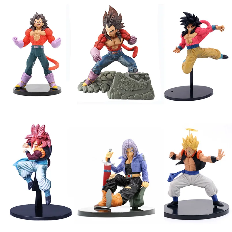 Японское аниме Dragon Ball Z Broly Super Saiyan Vegeta ПВХ фигурка игрушка Goku Коллекционная модель