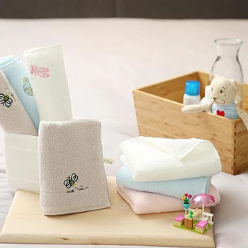 

Newborn Bathing Wrap Wide Cloth Washcloth Infant Square Handkerchief Kids Children Toddler Baby Cartoon Face Towels