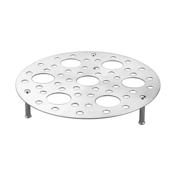 

1 pc Steamed Egg Rack Stainless Steel 7 Grids Durable Stand Egg Holder for Tamale