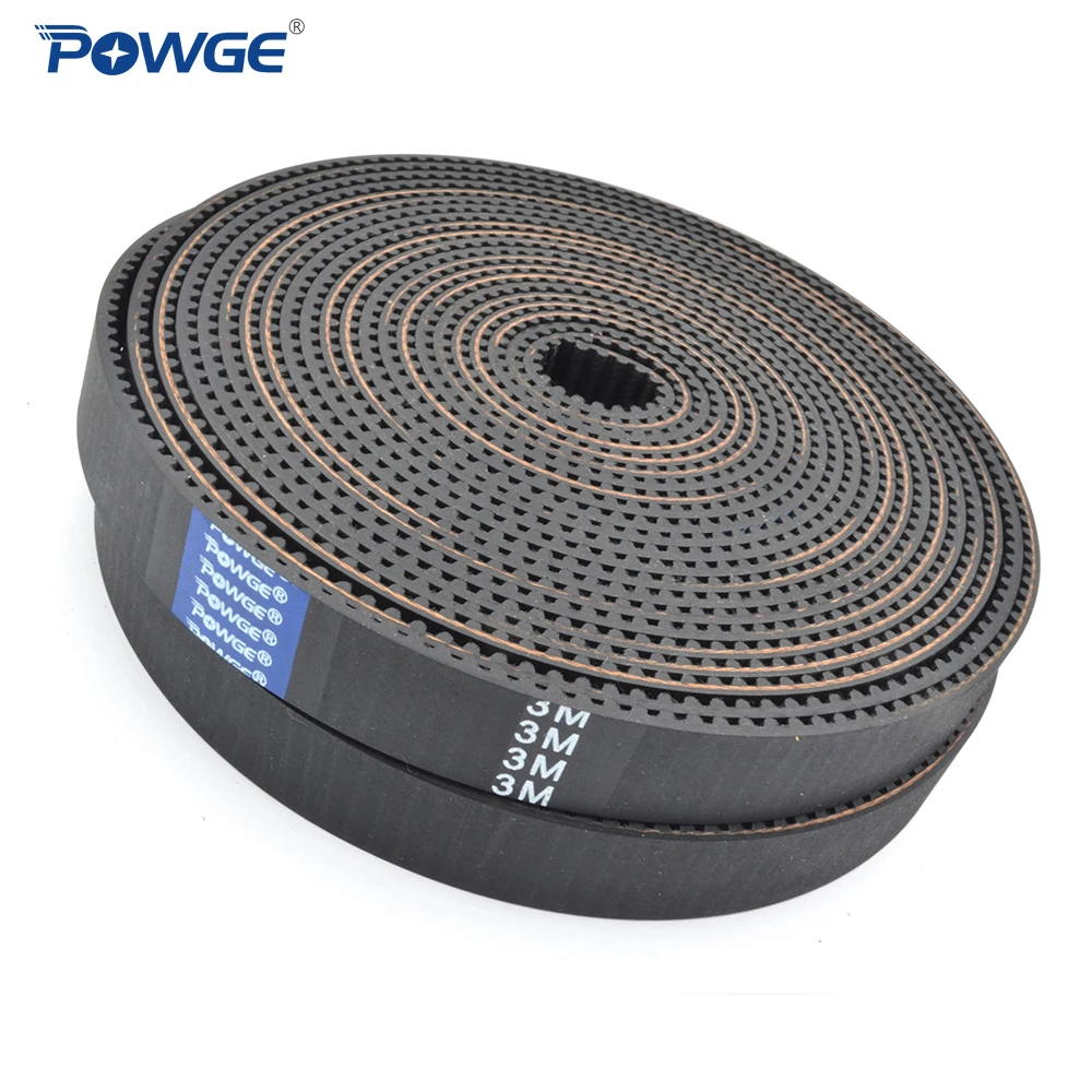 POWGE High torque HTD 3M open Synchronous timing belt width 6/9/10/15/20mm length 5M/10M/50M Neoprene Rubber HTD3M Pulley CNC|rubber belt drive|belts with no bucklesrubber hood - AliExpress POWGE High torque HTD 3M open Synchronous timing belt width 6/9/10/15/20mm length 5M/10M/50M Neoprene Rubber HTD3M Pulley CNC|rubber belt drive|belts with no bucklesrubber hood - AliExpress