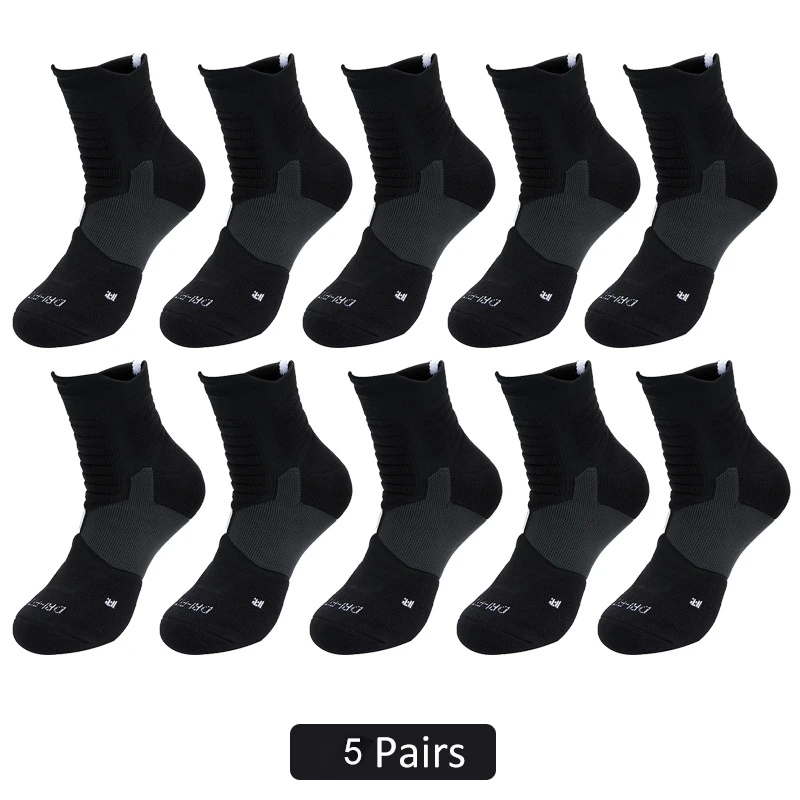5Pairs Men's socks Breathable Socks women's Compression socks Basketball Socks Football Trekking Running Sport Socks Wintersocks
