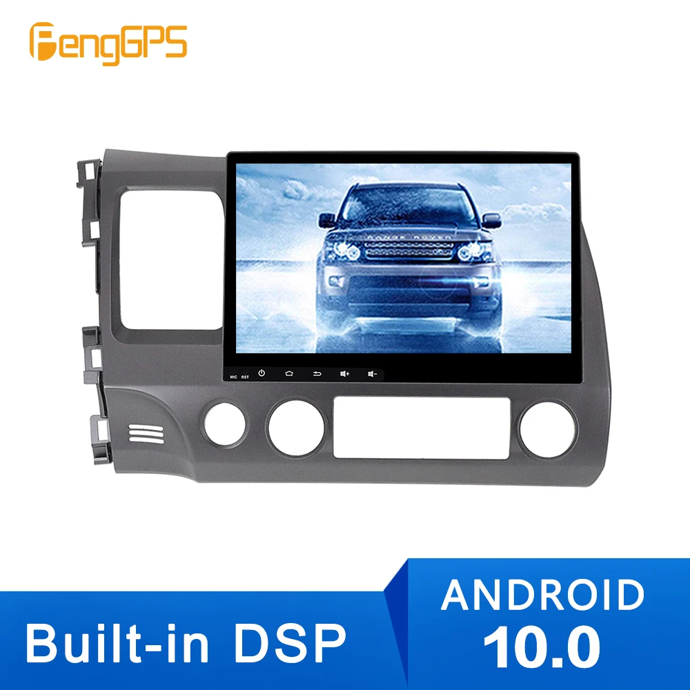 

Android 10.0 Radio Stereo GPS Car DVD Player For Honda Civic 2007 2008 2009 2010 2011 navigation Multimedia Auto IPS unit