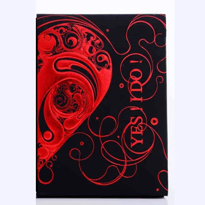 red Велосипед LPV yes i do Ellusionist игральные карты коллекционные Покер Волшебная карта подарок на день Святого Валентина Волшебные трюки реквизит для мага - Цвет: red