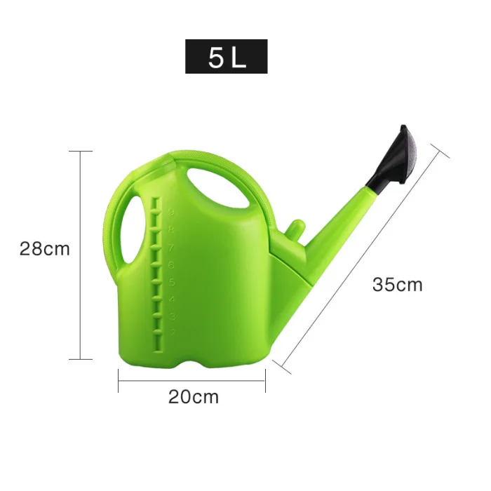 5L Съемная Лейка большой емкости Лейка для внутреннего сада LE66