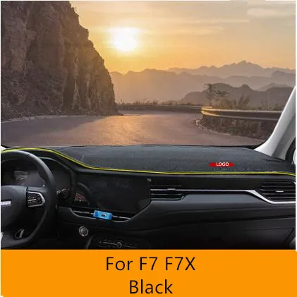 1 Полиэстер розовый бархат солнцезащитный коврик для Great Wall Haval H6 F7x CAB243 - Название цвета: 1