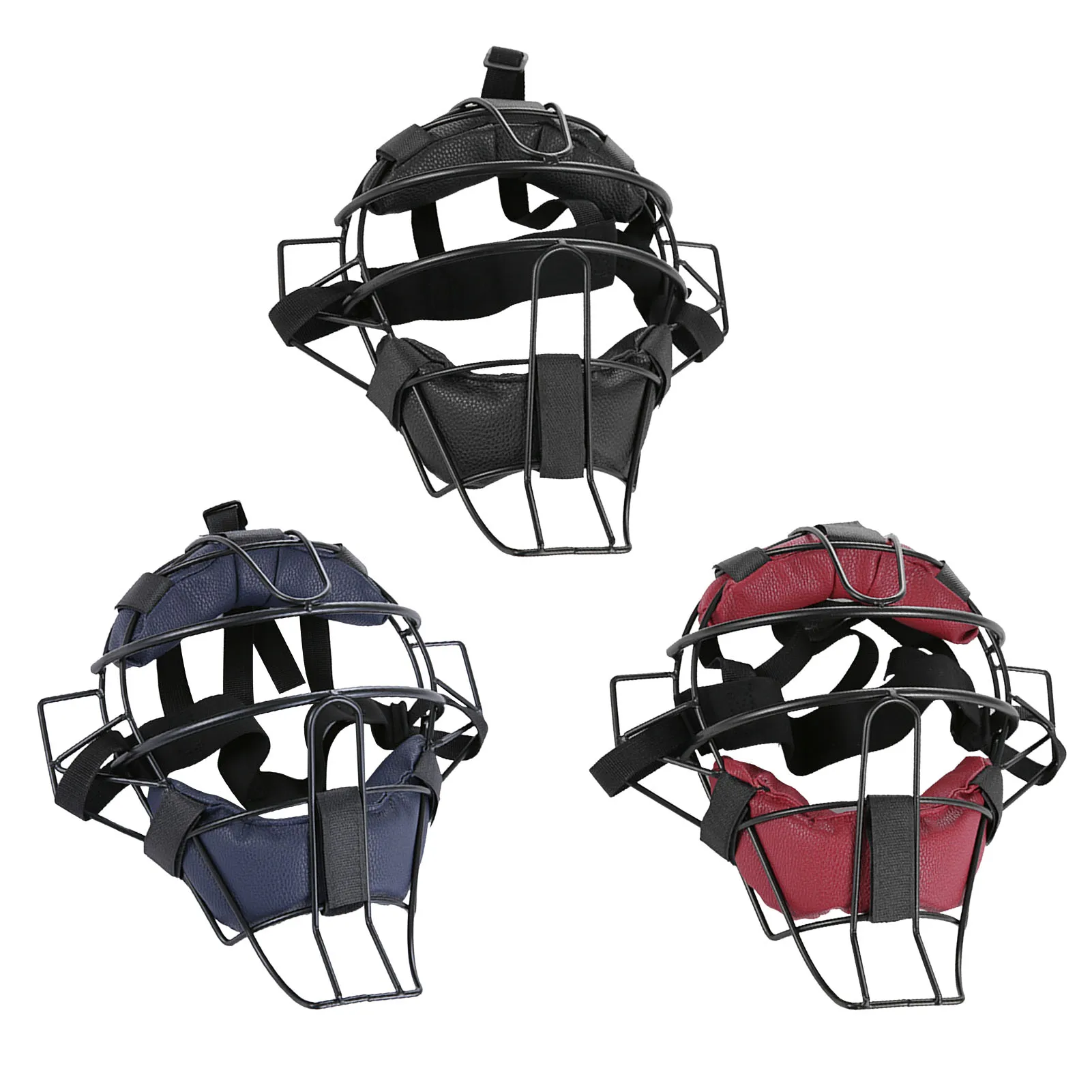 Multifunctional Baseball Face Cover Wide Vision All Ages Lightweight Softball Teeball Baseball Face Protective Mask