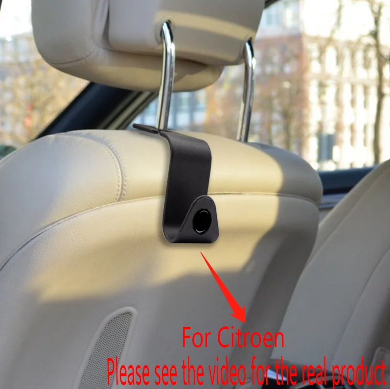Car Hook Rear Seat Back Multifunctional Storage Simple For Citroen C1 C2 C3 C4 C5 C6 C8 C4L DS3 DS4 DS5LS DS6 Accessories | Автомобили и