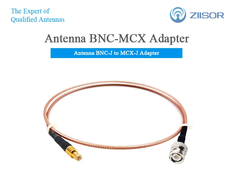 Антенный разъем расширяемый RG-316 кабель+ BNC-J штекер-MCX-J Мужской адаптер удлинитель