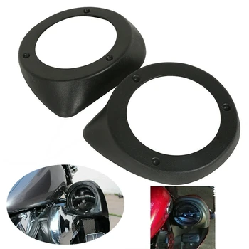 

Pair 6.5 inch Speaker Boxes Pod Lower Vented Leg Fairings Fit for Touring Road King Vented Lower Fairing Electra Street Glide 19