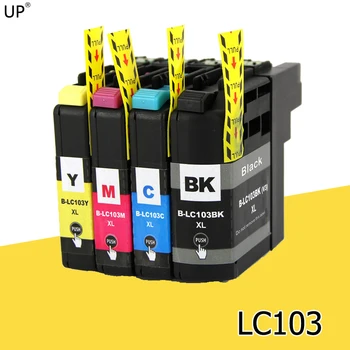 

UP LC103 Ink Cartridges Compatible For Brother MFC J4510DW J4610DW J4710D J6520DW J6720DW J6920DW Printer With chip