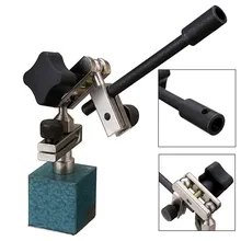 Мини Универсальная Регулируемая Гибкая Магнитная база Складная подставка-держатель для цифрового и аналогового тестового индикатора