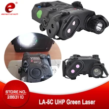 Страйкбол элемент LA-5C PEQ Softair IR стробоскоп пистолет оружие EX419 UHP зеленый Тактический лазерный прицел светодиодный светильник-вспышка фонарь винтовочный светильник