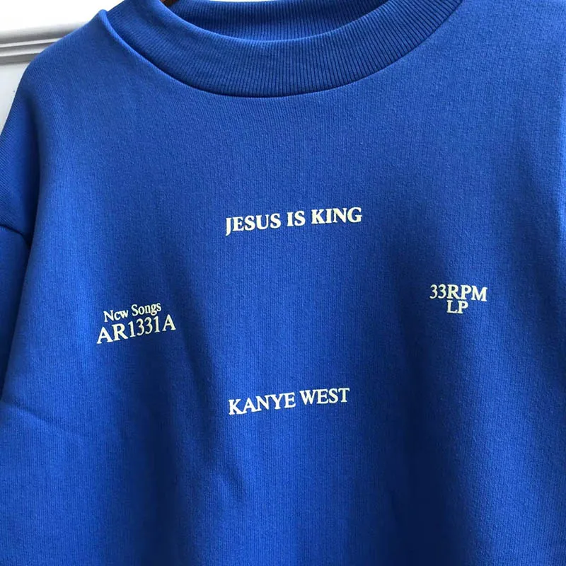 Kanye West Jesus IS King толстовки мужские с круглым вырезом странные вещи пуловер Толстовка Белая Harajuku Xxxtentacion мужская Толстовка