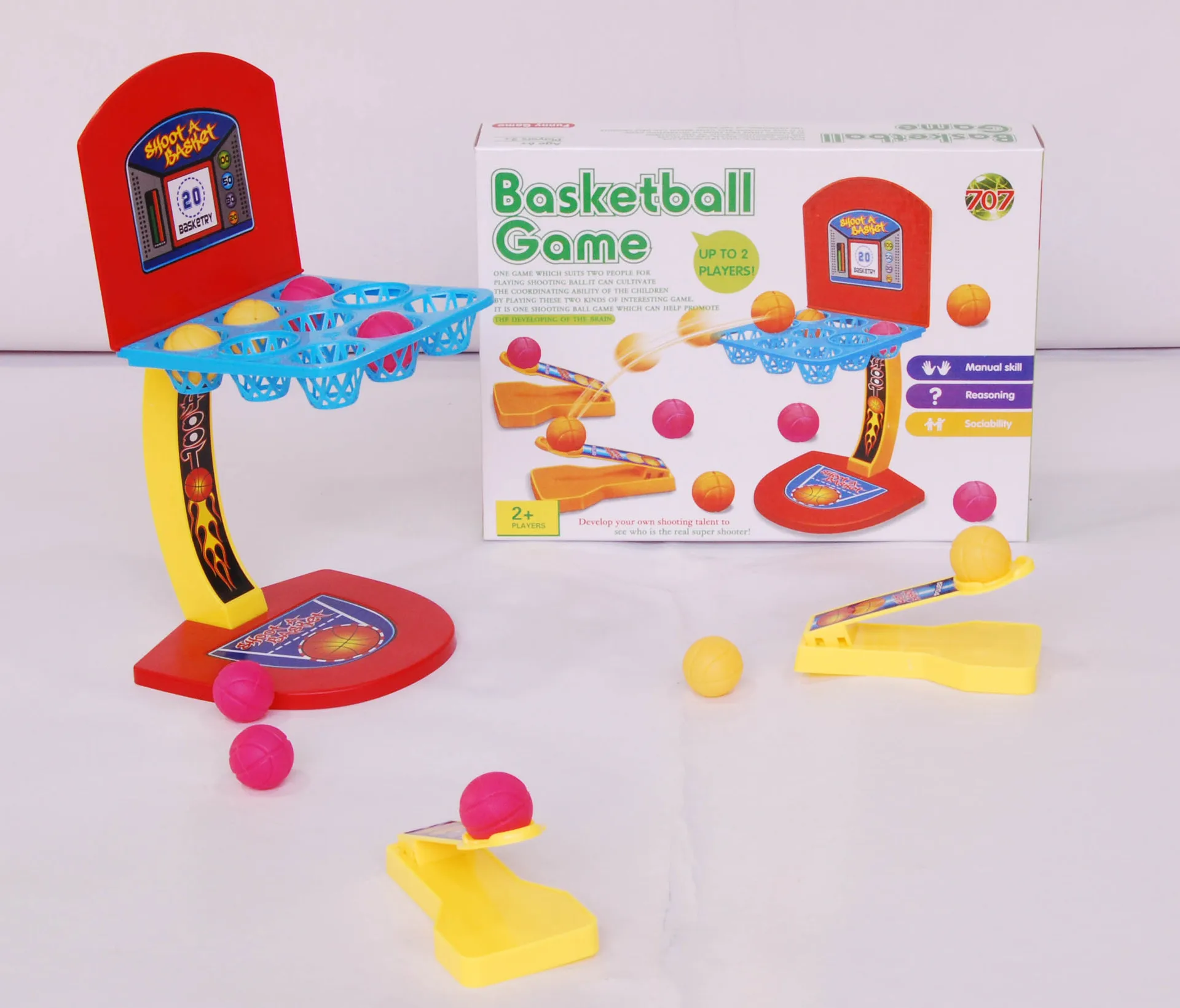 Детская развивающая игрушка, баскетбольная игра, баскетбольная игра, девять сеток дворца, съемка, игра для родителей и детей, Интерактивная настольная игра
