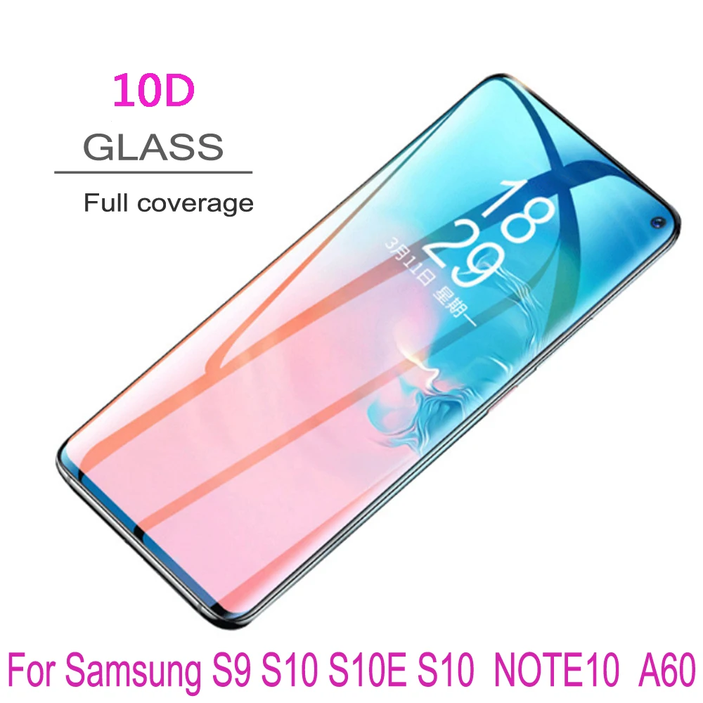 10 шт 10D Гидрогелевая пленка для samsung Galaxy S10 S9 S10 Plus Note10 A60 S10E защитная пленка HD