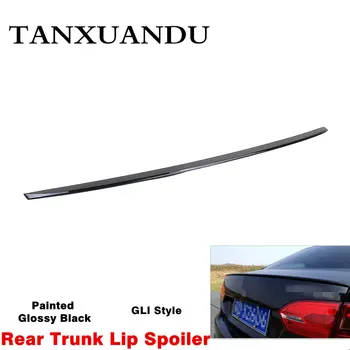 

Painted Gloss Black White Dark Gray Rear Tail Trunk Lip Spoiler Wing Fit For VW GLI Jetta 2012-2018 Sedan MK6 MKIV OE-Style