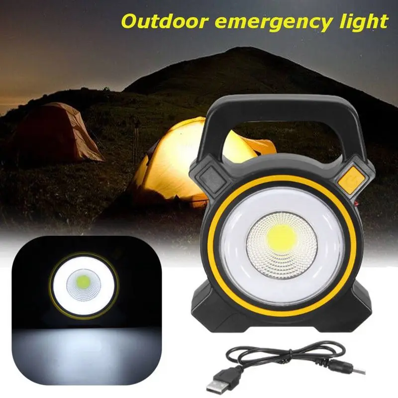 

Rechargeable 30W COB LED Portable Flood Light| Outdoor Garden Work Spot Lamp USB