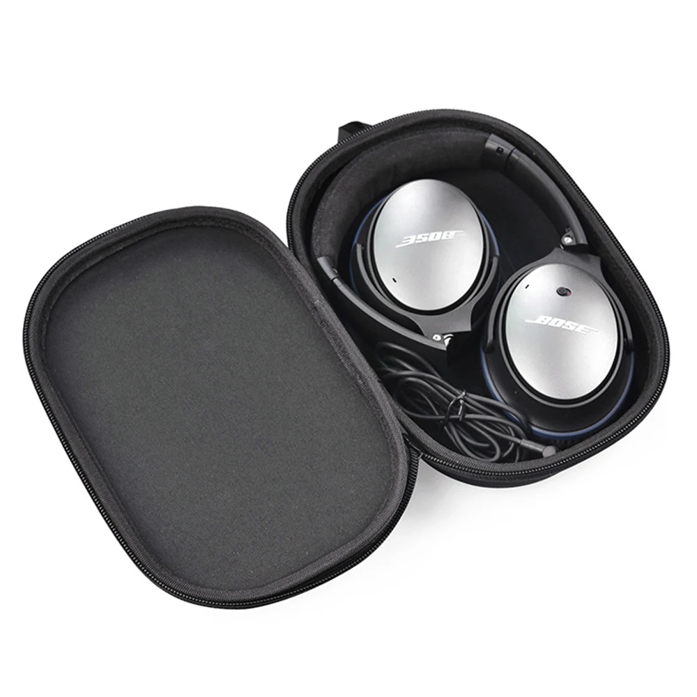 Чехол для наушников, сумка для BOSE QC15 QC25 QC35, портативная гарнитура для хранения, для путешествий, защитная крышка для наушников, Жесткий Чехол для переноски