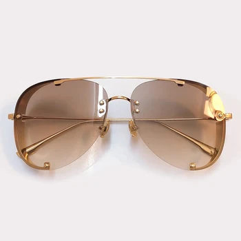 

Classic Oval Sunglasses Women 2020 New Arrival Men Fashionable Metal Decorative Brand Designer Sun Glasses For Woman Oculos