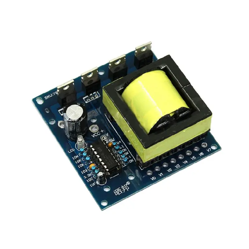 

500W Inverter Boost Board DC12V 24V to AC220V 380V Car Converter Module