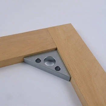

45 Degree Aluminum Alloy Angle Ruler inch metric Triangle Ruler DIY Carpenter's Workshop Woodworking Square Tool