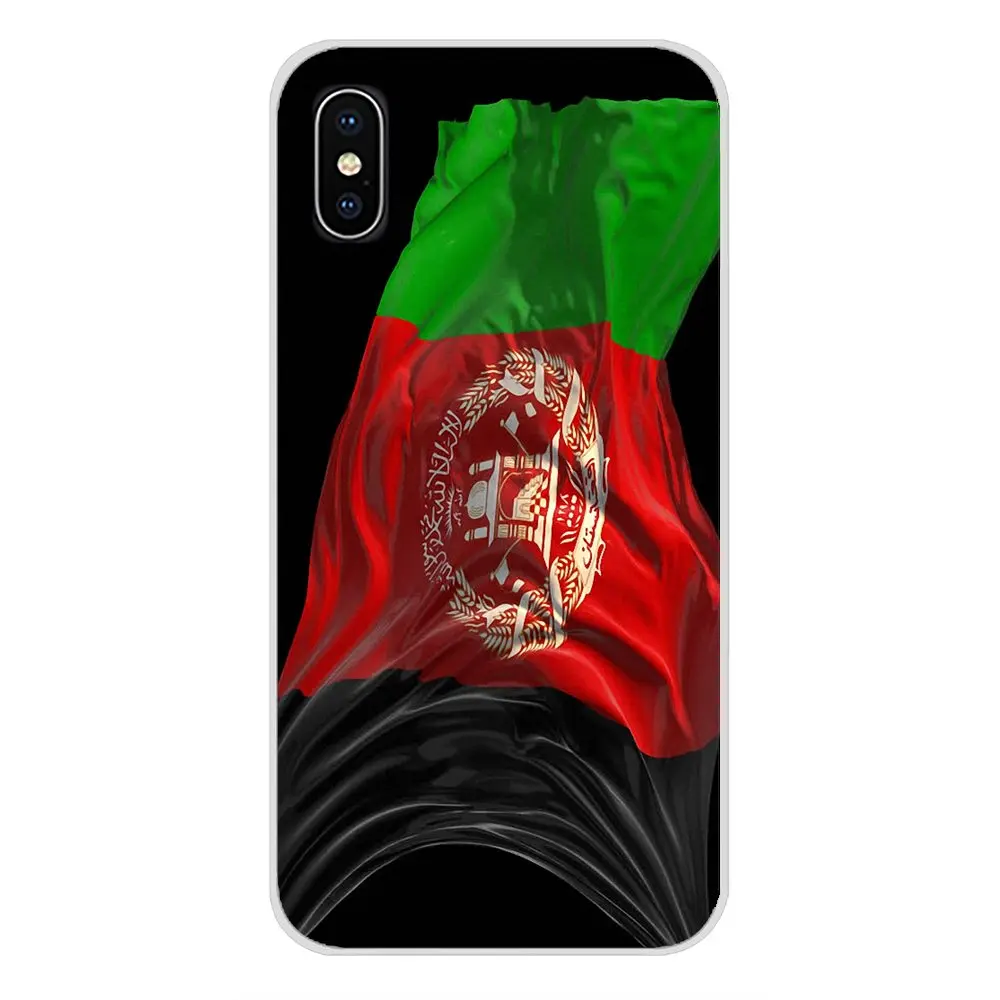 ТПУ прозрачный чехол для Apple iPhone X XR XS 11Pro MAX 4S 5S 5C SE 6S 7 8 Plus ipod touch 5 6 флаг Афган AF - Color: images 1