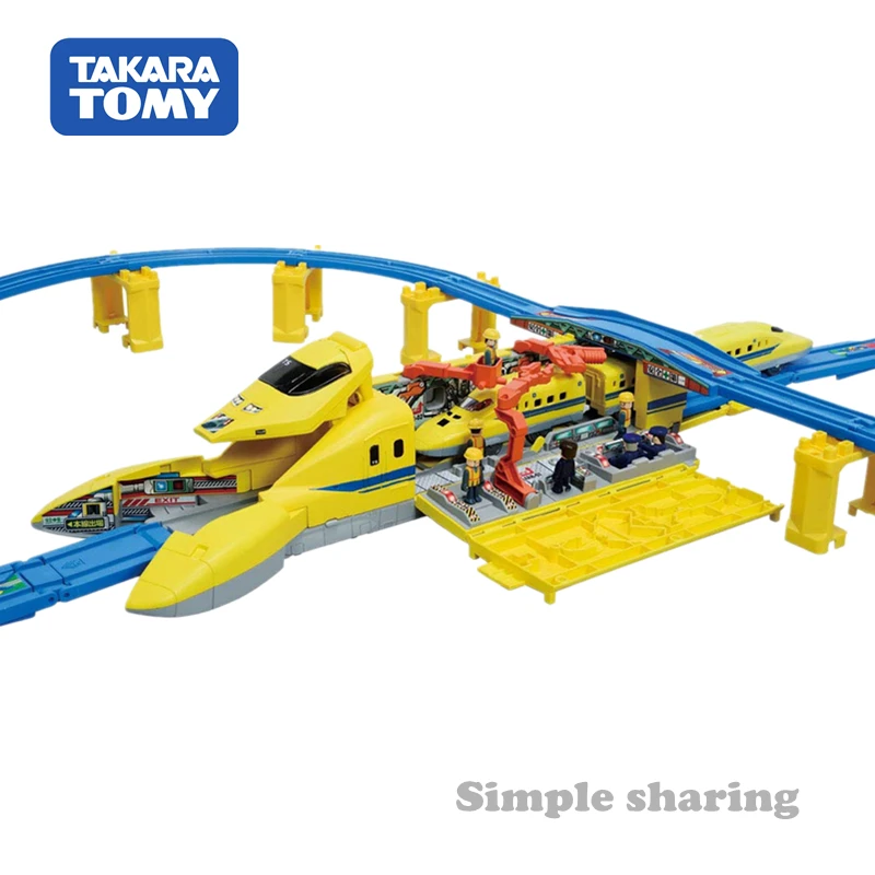 Takara tomy tomica plarail поезд базовая модель набор 923 Горячая поп Развивающие игрушки для детей забавные инопланетяне Детские куклы diecast кукла