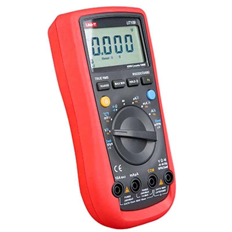 UNIT UT109 Digital Automobile Multimeters Handheld Vehicle Multimeter