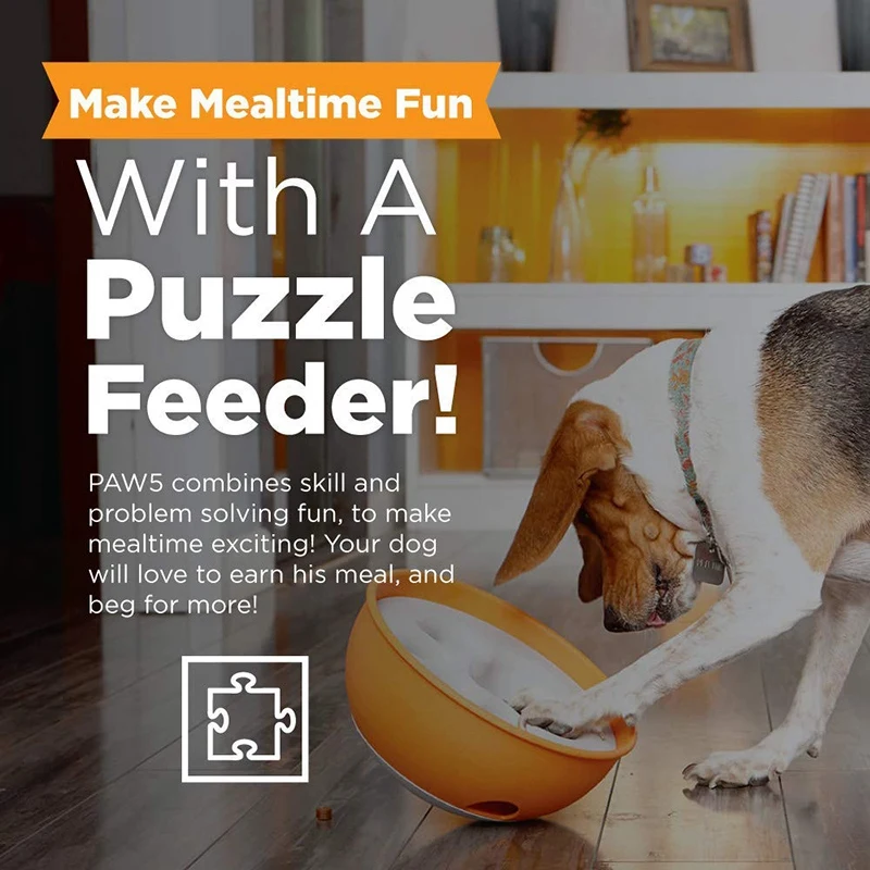 Миска головоломка кормушка собака миска-Интерактивное обогащение собака блюдо-медленная кормушка для собак