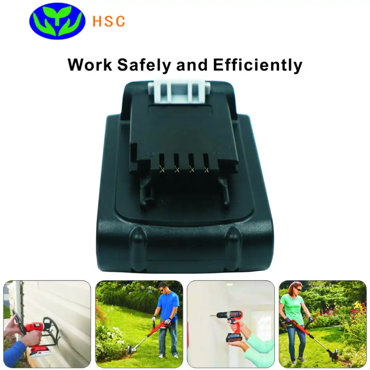 2.5Ah 18650 аккумулятор BD20A литий-ионный аккумулятор 20V Замена для Black& Decker 20V батарея LB20 LBX20 LBXR20