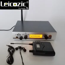 Leicozic Nuovo Wireless monitor di sistema EW G3 1 Ricevitore 1 Trasmettitore IEM 300G3 sistema di monitoraggio strumenti musicali dj attrezzature