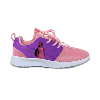 

Anime Pocahontas Hot Cute Charming Running Shoes Kids Cartoon Breathable Lightweight Harajuku Sport Sneakers Girls Children