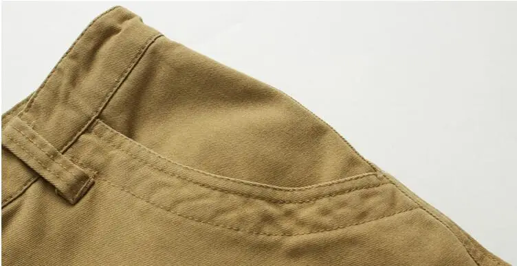 Летние мужские мешковатые мульти карманные военные мужские шорты Карго хлопка хаки мужские тактические шорты короткие брюки 29-44 без пояса