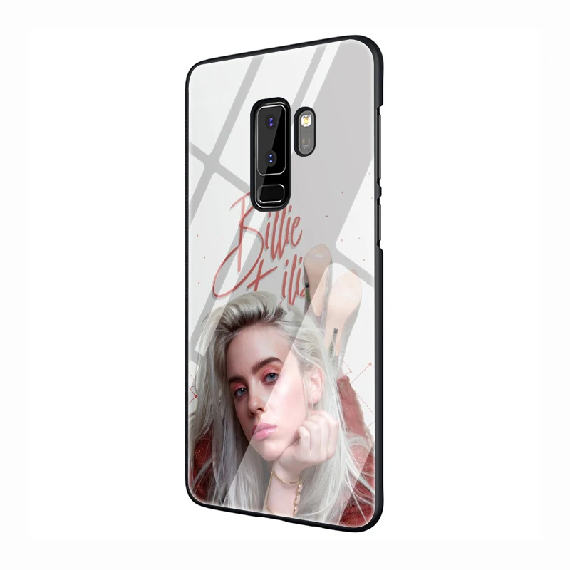 G4 EWAU Billie Eilish Халид Прекрасный чехол из закаленного стекла для телефона для samsung S7 S8 S9 S10 Note 8, 9, 10, плюс A10 20 30 40 50 60 70 - Цвет: G4