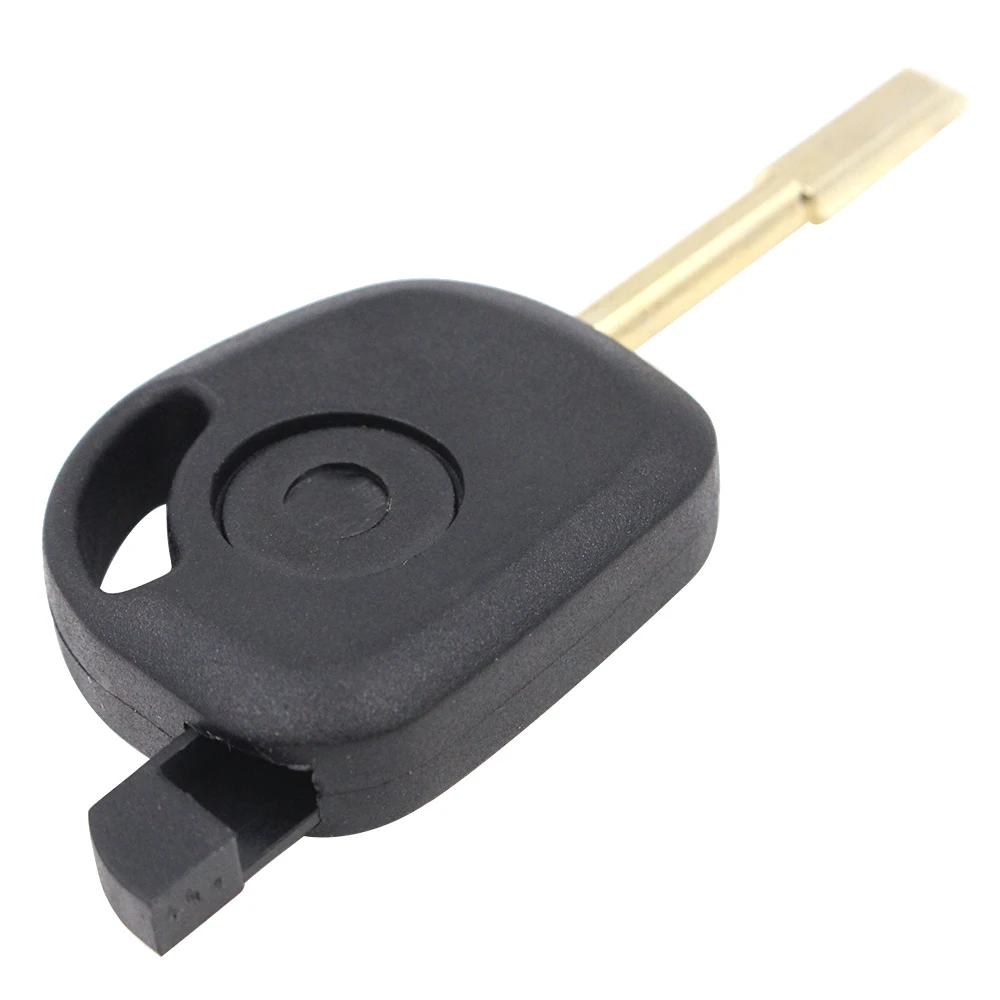 KEYECU Uncut транспондер зажигания ключи для Jaguar S X Тип XJ8 XJR 2002 2003 2004-2008, Fob, FO21 лезвие с 4D60 чип