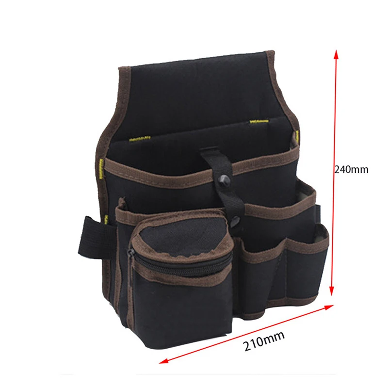 bucket tool bag Multifunctional Tool Pouch Waterproof Hardware Electrician Toolkit Drill Holster Waist Oxford Cloth Wrench Screwdriver Tool Bag best electrician tool bag Tool Storage Items