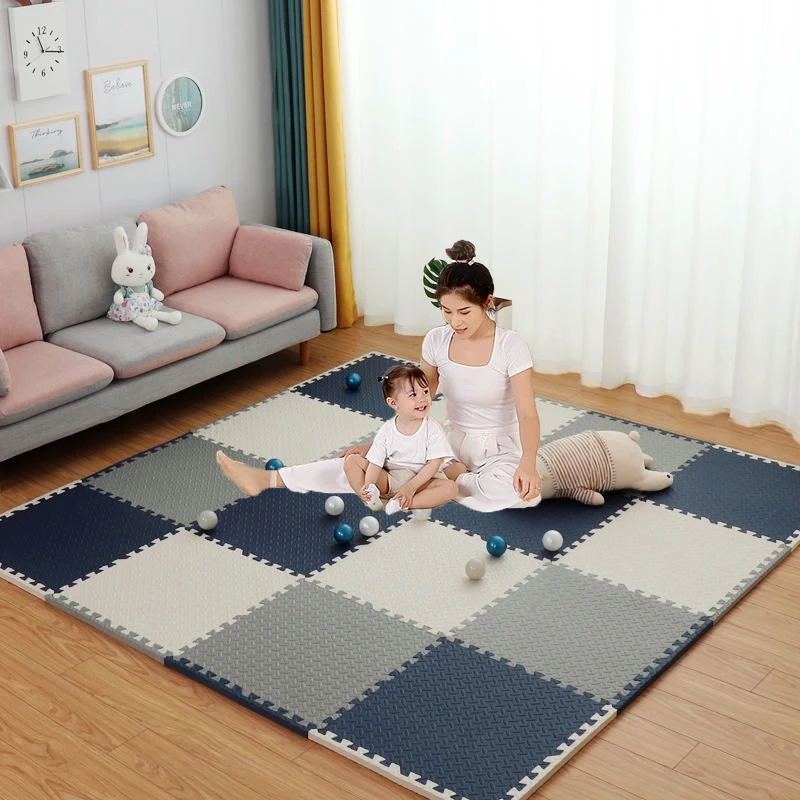 2.5cm/1.2cm/1cm Baby Puzzle Mat Play Mat Kids Interlocking Exercise Tiles  Rugs Floor Tiles Toys Carpet Soft Carpet Pad EVA Foam
