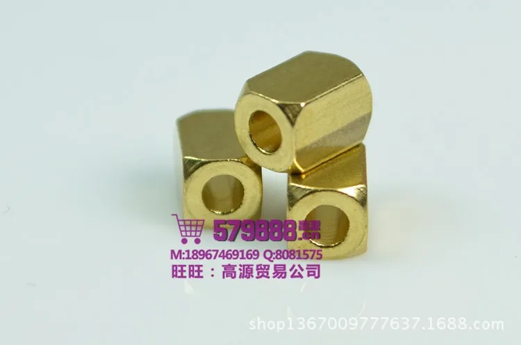 Производители оптом фаска прямоугольные бусины Непальские бусины латунь DIY ювелирные аксессуары бисерный браслет аксессуары