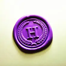 Пользовательский дизайн оливковая ветка воск печать восковая печать с инициалами напечатанное Свадебное приглашение сургучные печати комплект вечерние штамп